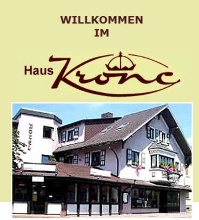 Details Zum Artikel Ferienwohnungen Hotel Haus Krone Zimmersuche24